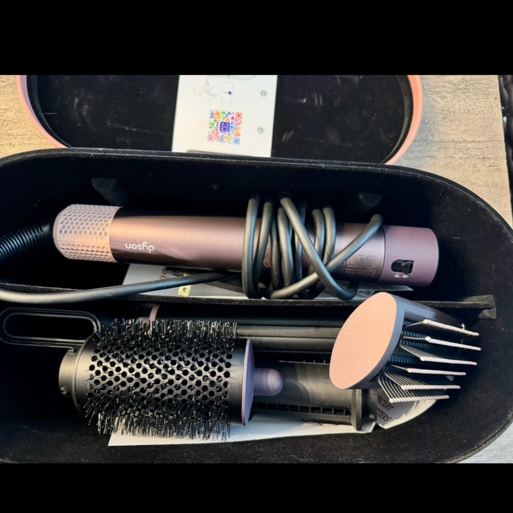 Limited Edition Airwrap i.d. Multi-styler Straight+Wavy in Jasper Plum